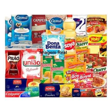 Imagem de Super Cesta Básica 30 Itens Doação Ajuda - Império Cestas Básicas