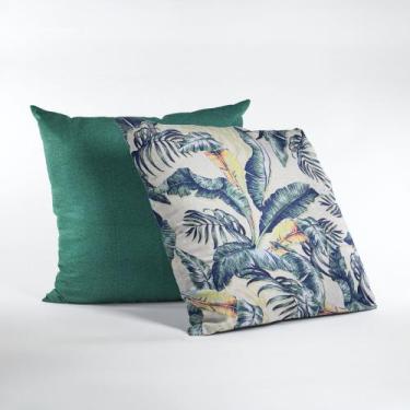 Imagem de Kit Capas de Almofadas Decorativas Lisa Estampada 45 X 45 - MUMUDECOR,