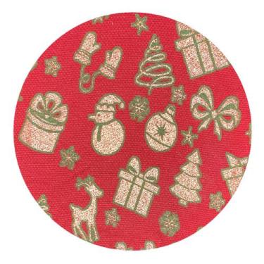 Imagem de Capas de Sousplat 35cm Natal Natalina Brilhante - mumudecor, 139 CONTO