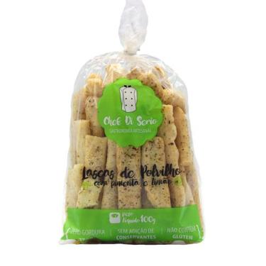 Imagem de Biscoito de Polvilho com Pimenta e Limão Sem Glúten Chef Di Serio 100g