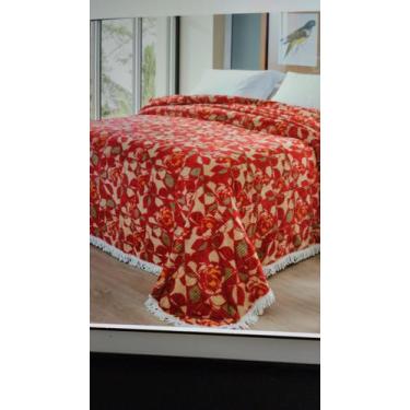 Imagem de Colcha Chenille Jolitex Casal Queen Bruna Aristocrata Com Franja Model