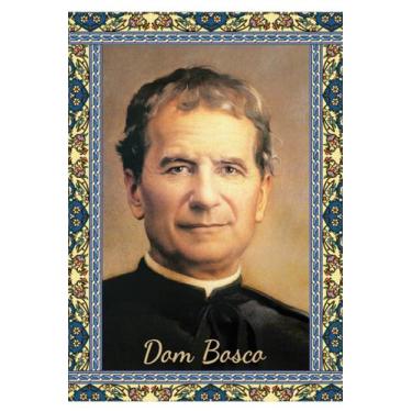 Imagem de 200 Santinho de Dom Bosco (oração no verso) - 7x10 cm - Santinhos do B