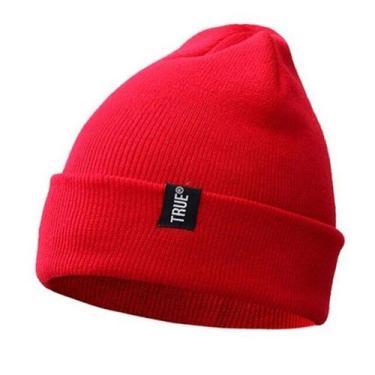 Imagem de Gorro Unissex De Malha Cor Sólida Hip-Hop Skullies - ElaShopp