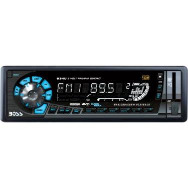 Imagem de BOSS Audio Systems Receptor de CD MP3 634U com portas USB e cartão de memória