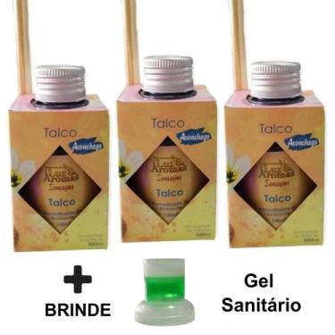 Imagem de 3 Aromatizador Ambiente Vareta Difusor Cheiroso Perfume Casa 100ml Odo