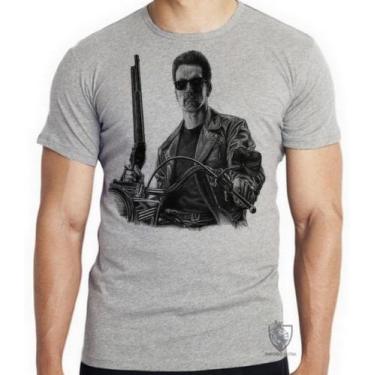 Imagem de Camiseta Exterminador do Futuro moto Blusa criança infantil juvenil ad