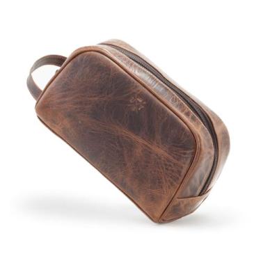 Imagem de Necessaire Masculina Feminina Organizador Mala Viagem Couro - Use Youn