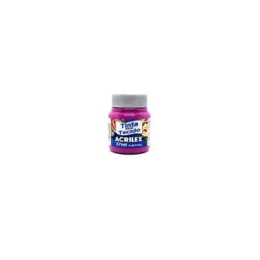 Imagem de Tinta Para Tecido Fosca 37ml - Acrilex artesanato,  MAGENTA 37ML 549