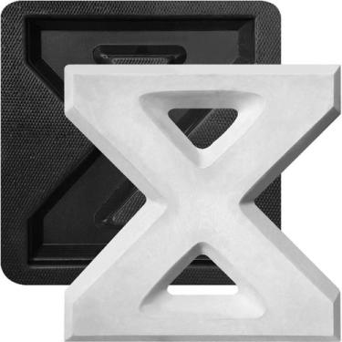 Imagem de Forma 3d Abs Cobogó Concreto Profissional Elemento Vazado - Greko - Xm