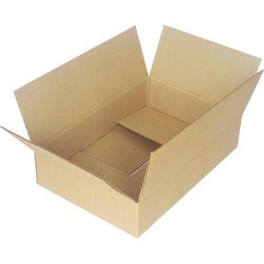 Imagem de Kit 100 caixas de papelão para envio 16x11x3,5 - MERCADO CAIXAS