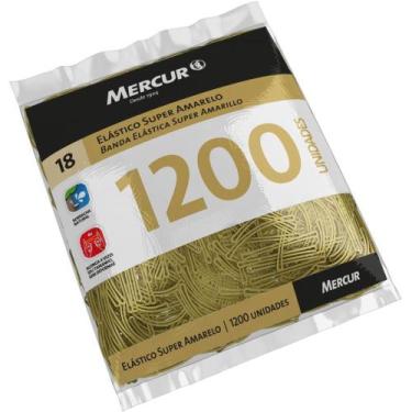 Imagem de Elástico Amarelo N18 Super 1200 Peças - Mercur