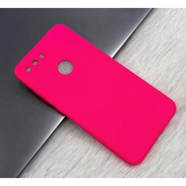 Imagem de Capa Capinha Case Mi 8 Lite Redmi Xiaomi Silicone Aveludado Protetora 