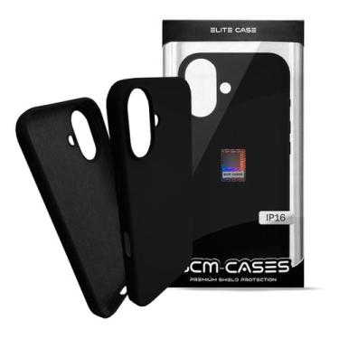 Imagem de Capa Capinha Celular Compatível com iPhone 16 Silicone Premium Lançame
