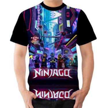 Imagem de Camiseta Camisa Ads Lego Ninjago Filme 3 - Fabriqueta, G