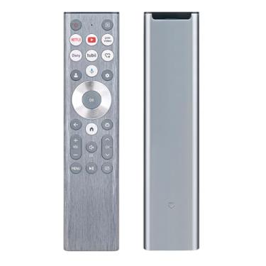 Imagem de Controle remoto de voz ERF6A80 substituído adequado para Hisense U6 U7 U8 U8N U7N U6N U9N Series Mini-LED ULED 4K UHD Google Smart TV 85U8N 55U8N 65U8N 75U8N 100U8N 55U7N 65U7N 55U6N 75U7N 75U7N N