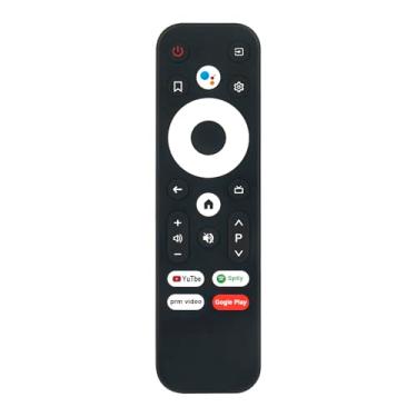 Imagem de ALLIMITY Controle remoto de substituição compatível com Mecool KM7 Plus Smart Android Google HDR LED TV Box Voice KD2