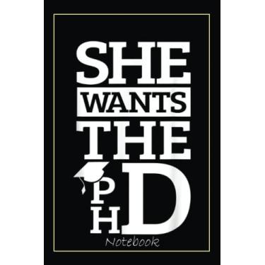 Imagem de PhD Doctorate Gift Husband Boyfriend PhD Graduation Notebook Vintage Style: Graduation Gift Diary For Notes, Congratulations, Graduate Journal, Gold ... Journal, 6x9 college ruled notebook