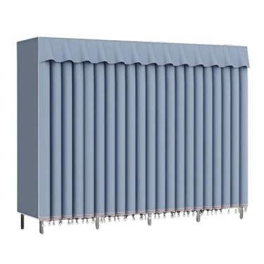 Imagem de Guarda-roupa Armário portátil para pendurar roupas, armário temporário para sala de estar, lindo armário de armazenamento para quarto armário