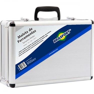 Imagem de Maleta Ferramenta Aluminio Brasfort 42X28X12 8312