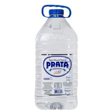 Imagem de Água Prata Mineral Natural Sem Gás Leve Galão 5l