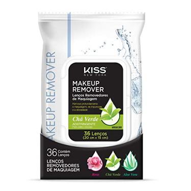 Imagem de Kiss New York Lenço Demaquilante Chá Verde