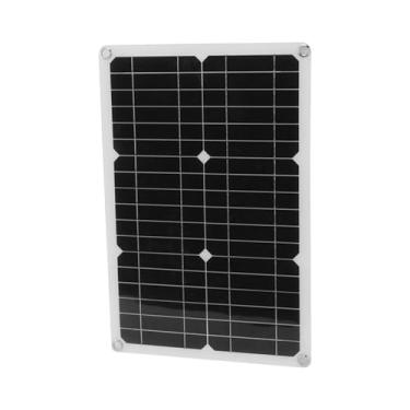 Imagem de Kit de Carregador Solar, Painel Solar de 20w 18V, Painel Solar Monocristalino do Painel Solar Monocristalino Com Bombas de água da Caixa de Bateria para o Trailer de Trailer