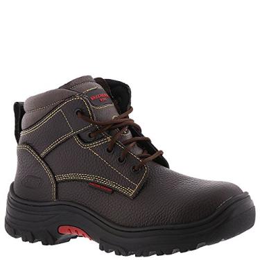 Imagem de Skechers for Work Men's Burgin-Tarlac Industrial Boot,brown embossed leather,13 W US