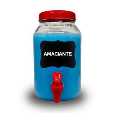 Imagem de Dispenser capacidade  de 3 litros para amaciante ou sabão liquido - Gi