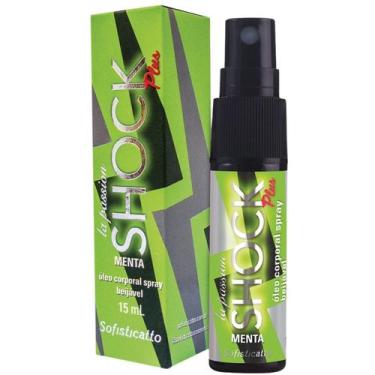 Imagem de Óleo De Massagem Corporal Spray Shock Plus Beijavel Menta - Sofisticat
