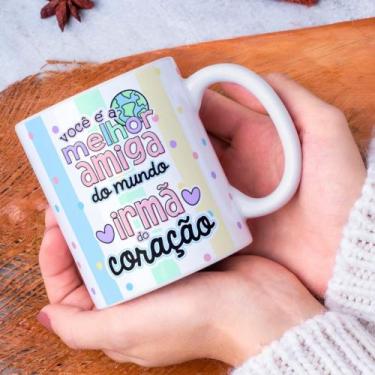 Imagem de Caneca Porcelana Você é a Melhor Pessoa do Mundo Irmã que eu Escolhi E