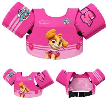 Imagem de Boia Infantil Patrulha Canina Skye Colete Salva Vidas Nash