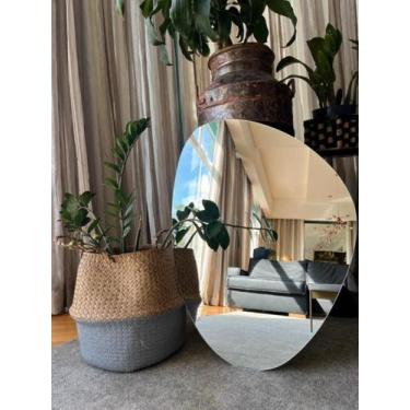 Imagem de Espelho Para Banheiro 80cm Vertical Quarto Decorativo Parede - V.A Dec