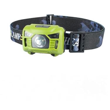 Imagem de Lanterna De Cabeça Com Sensor De Luz Forte Recarregável (Verde)