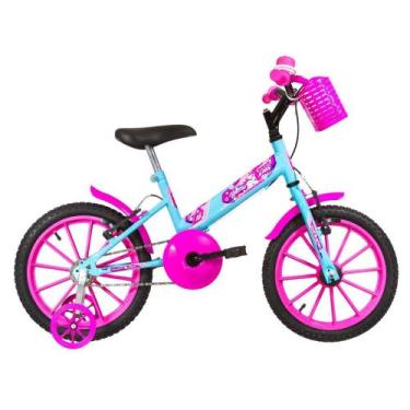 Imagem de Bicicleta Aro 16 Ultra Kids T Azul Bebê E Rosa - Ultrabike
