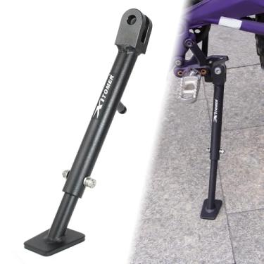 Imagem de Xitomer Suporte ajustável de aço de 0 a 7,6 cm compatível com Sur Ron Light Bee S/X para Segway X160 / X260 para suporte lateral ajustável de motocicleta Talaria Sting