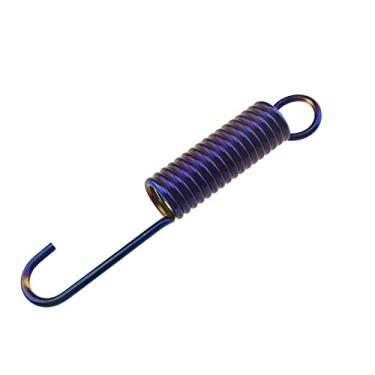 Imagem de Acoeitl 102 mm Metal Motocicleta Kickstand Kick Side Stand Peças de Mola para Dirt Pit Bike Mini Bicicletas Motor Scooter Azul 1 Peça