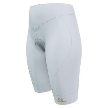 Imagem de Bermuda Feminina Marcio May Comfort Cós Alto Branca/Dourado - Gel