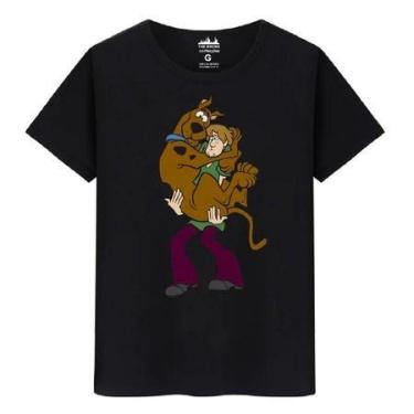 Imagem de Camiseta Masculina Algodão Premium Salsicha Scooby Medo Desenho - loja