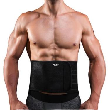 Imagem de Cinta de Suporte Lombar com Hastes Flexíveis  Alívio de Dor e Correção