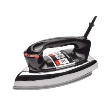 Imagem de Ferro De Passar Seco Tradicional Black+decker Cromado 127v - Black e D