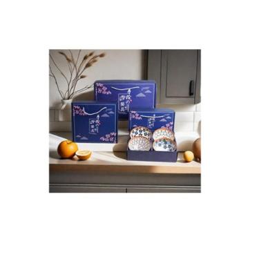 Imagem de Jogo, Kit, Conjunto Tigela, Bowl, Tchawan Cerâmica Retrô. - Genérica