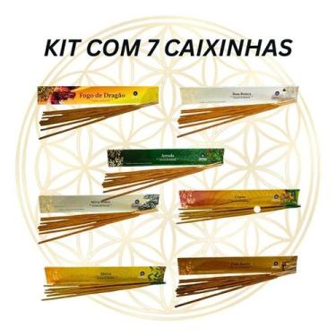 Imagem de KIT C/7 Caixinhas - Incensos Indiano Massala Atria Varetas, KIT LIMPEZ