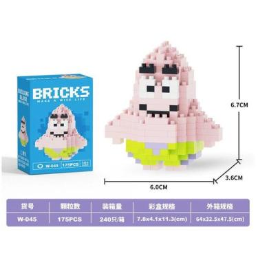 Imagem de Compatível Com Estatuetas De Desenhos Animados , Blocos De Construção 