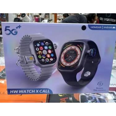 Imagem de Relógio smart watch 49mm c/ câmera e chip hw watch x call - Smartwatch