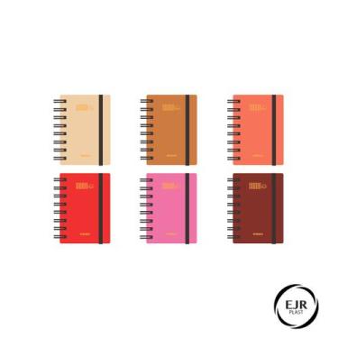 Imagem de Caderneta A7 Rideo 90 fls 3 Mat Soft