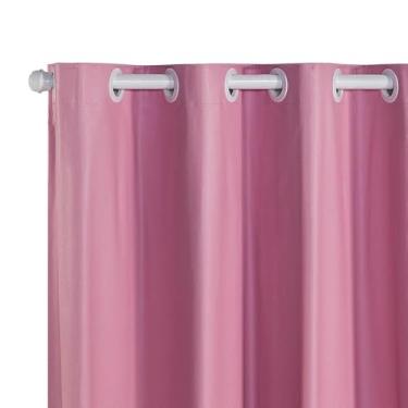 Imagem de Cortina para Quarto, Cozinha, Sala Blackout Blecaute 2,80 x 2,30 PVC Corta Luz 100% (Rosa, 2,20x1,30)