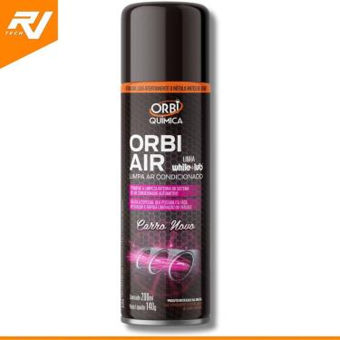 Imagem de Limpa Ar Condicionado Automotivo Higienizador Spray Orbi Air 200 Ml