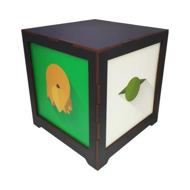 Imagem de Luminária Box Star Wars Em Mdf