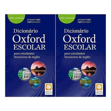 Imagem de Kit 2 Dicionários Oxford Escolar - para estudantes brasileiros de ingl