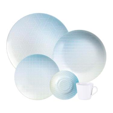 Imagem de Aparelho de Jantar Tramontina Polaris em Porcelana Decorada 20 Peças